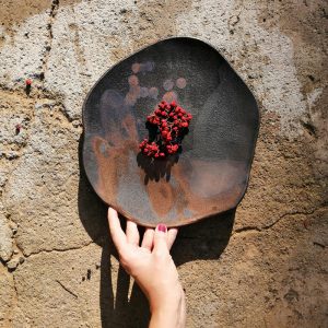 Alternative view of Talerz duży - seria Rusty