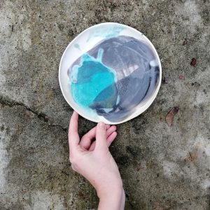 Alternative view of Small plate - Hoppipolla series