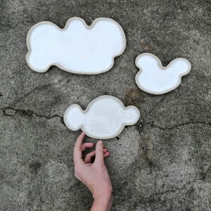 Alternative view of Zestaw 3 talerzy - seria Cloud