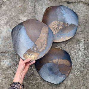 Alternative view of Talerz duży - seria Rusty