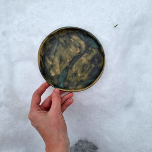 Alternative view of Extra-small plate - Wetlands series