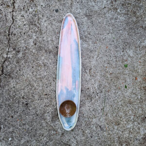 Alternative view of Talerz łódka z małą miseczką - seria Summer