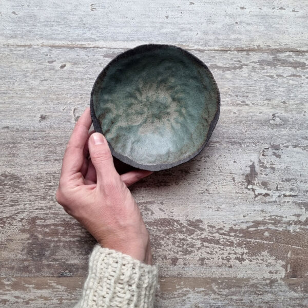 Small pinched bowl - Rusty series