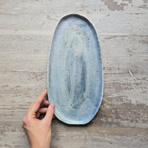 Talerz owalny duży - seria Sky