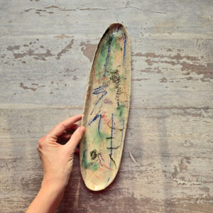 Alternative view of Talerz owalny duży - seria Hoppipolla