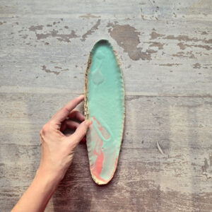 Talerz owalny mały - seria Happy