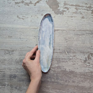 Talerz owalny mały - seria Sky