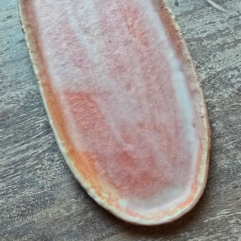 Medium oval plate - Sky series - Image 4