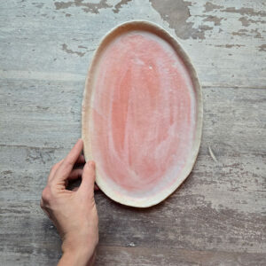 Talerz owalny duży - seria Sky