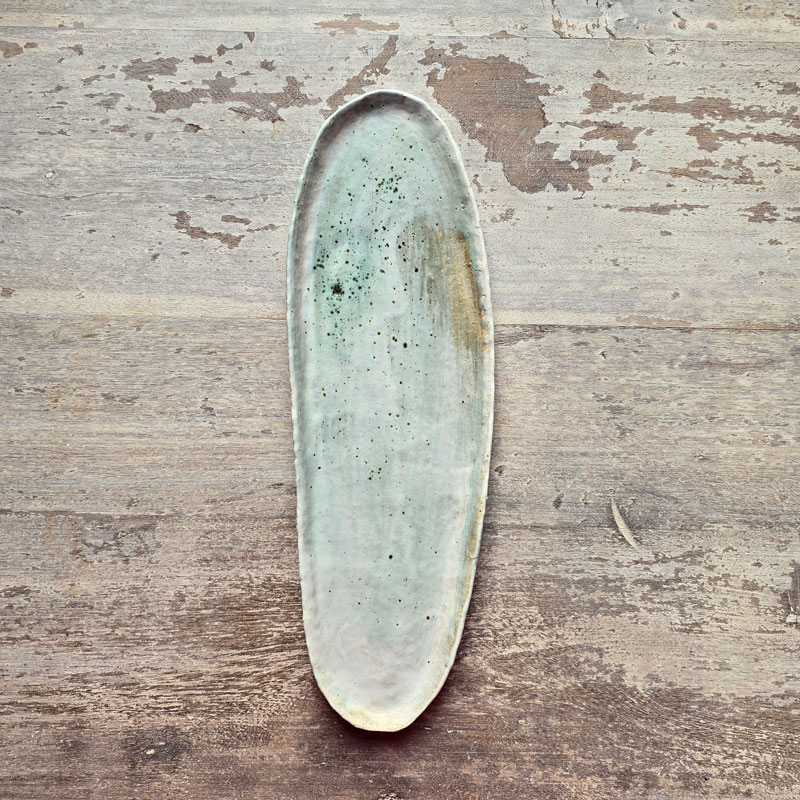Large oval plate - Wetlands series