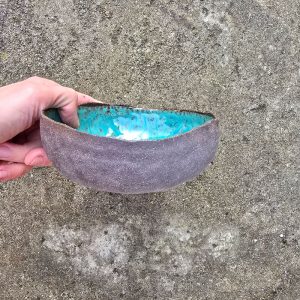 Alternative view of Medium pinched bowl - Savage Garden series